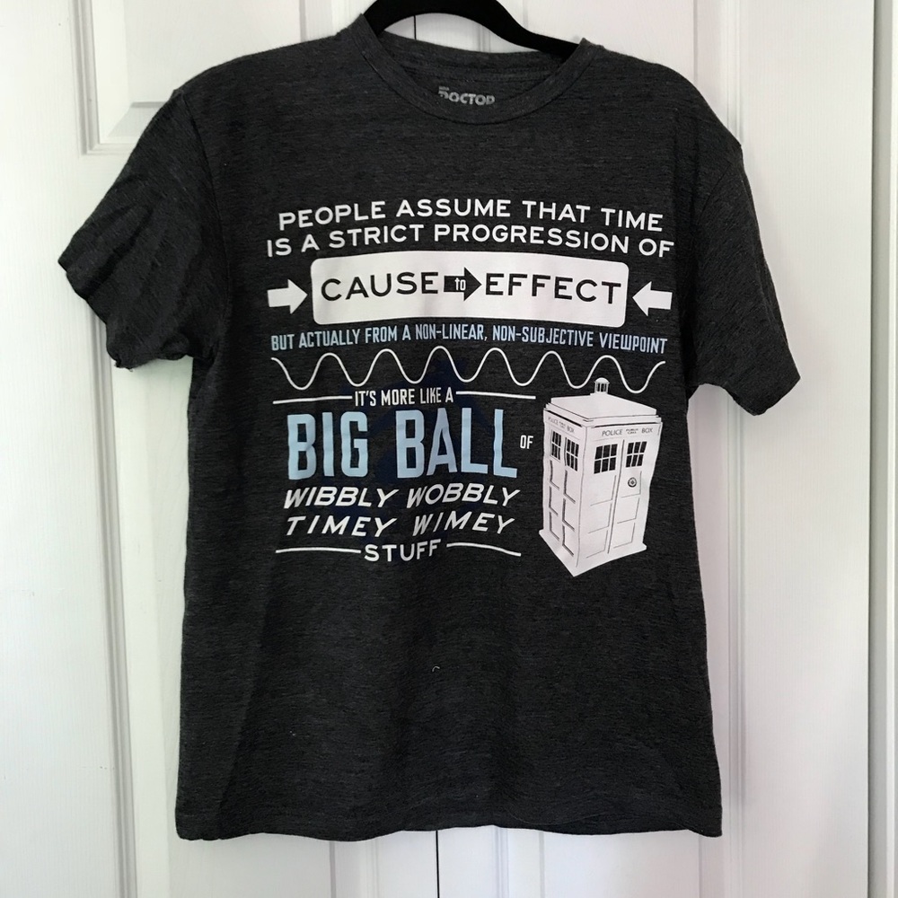 Gray Doctor Who T-Shirt